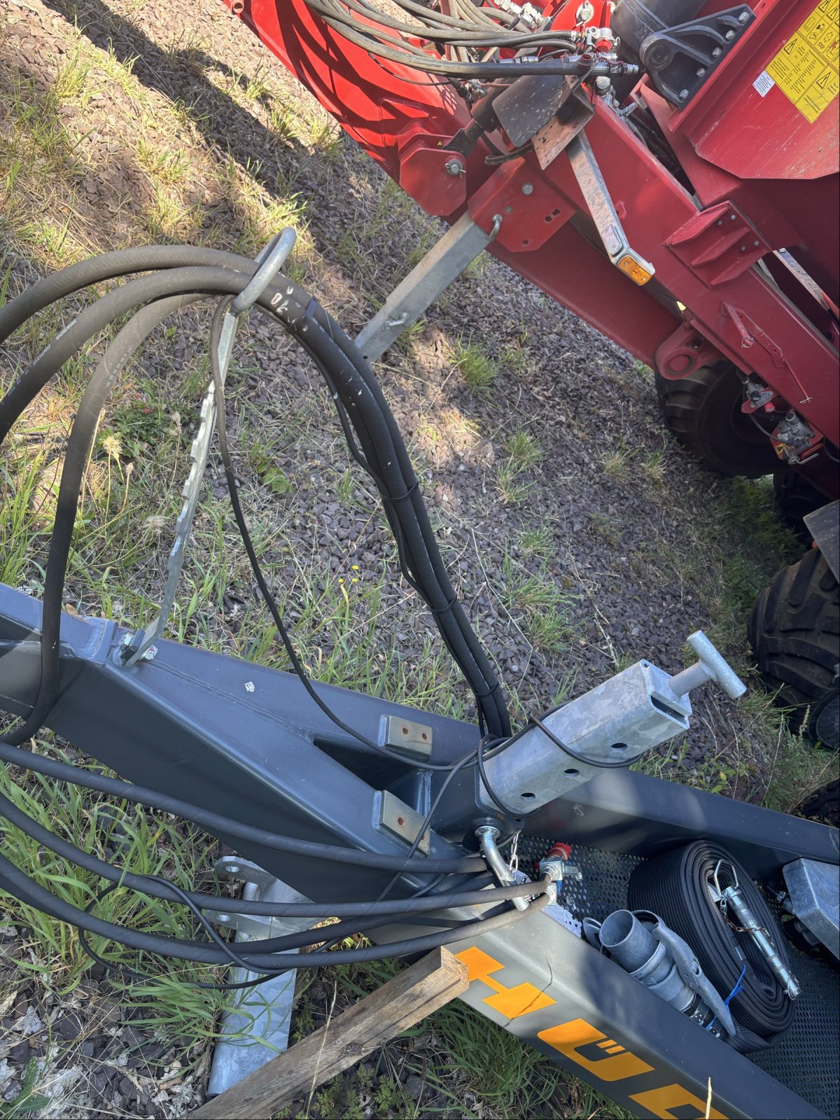 Beregnungsanlage des Typs Hüdig IROMAT II Red 110 400, Neumaschine in Voitze (Bild 2)