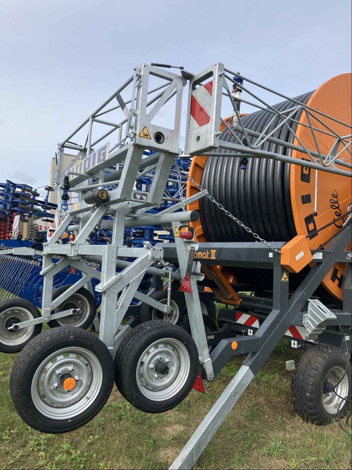 Beregnungsanlage des Typs Hüdig IROMAT II-T TANDEM 100x550, Neumaschine in Hillerse (Bild 3)