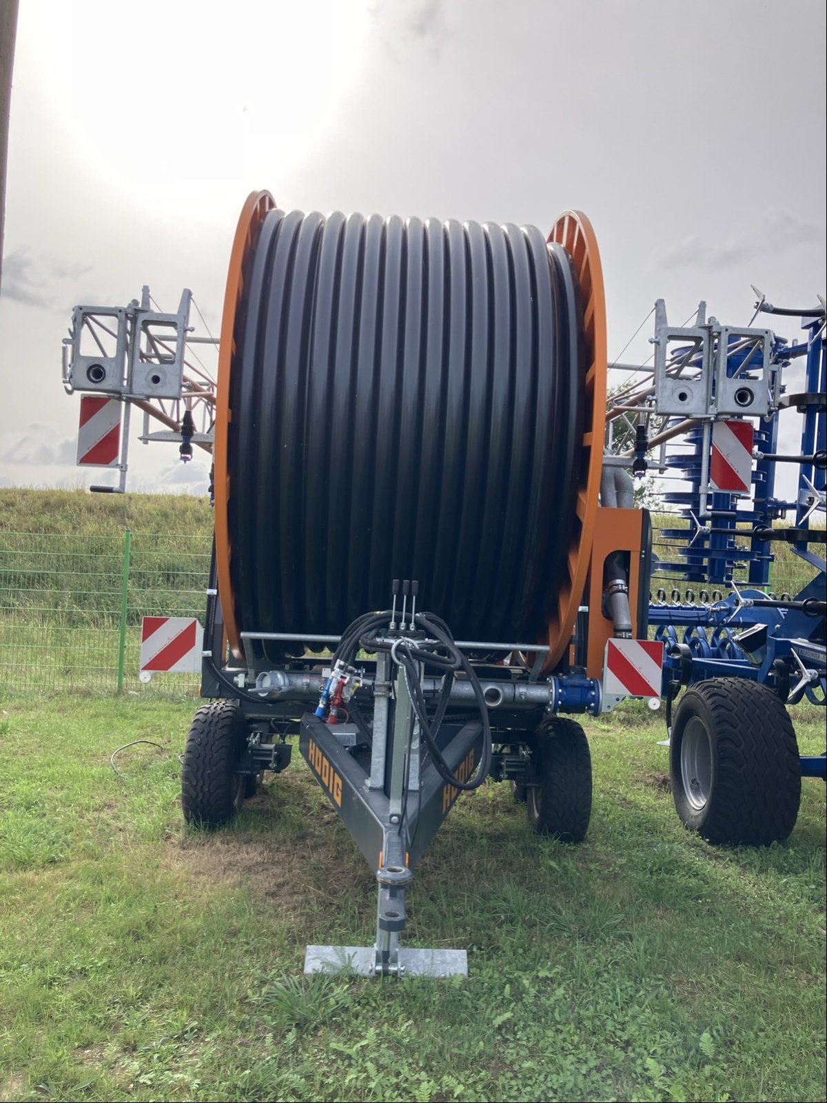 Beregnungsanlage des Typs Hüdig IROMAT II-T TANDEM 100x550, Neumaschine in Hillerse (Bild 1)