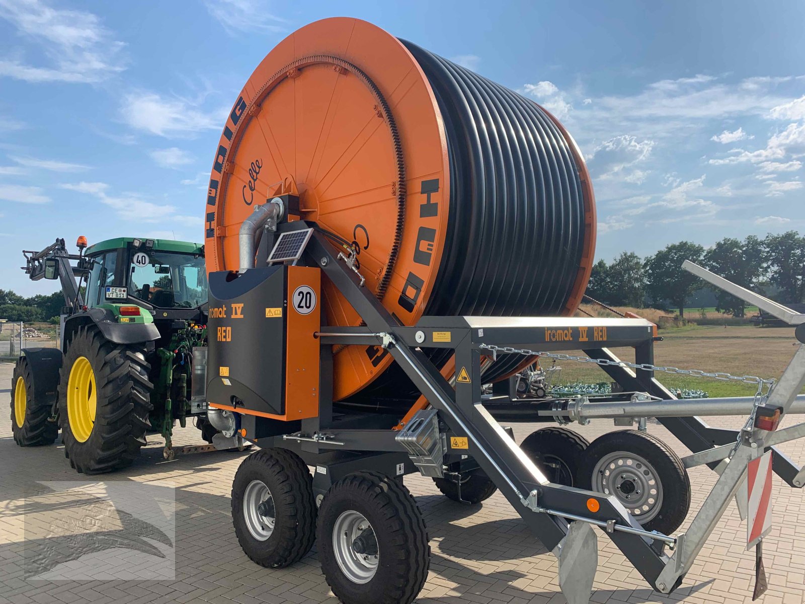 Beregnungsanlage des Typs Hüdig Iromat IV 600/120, Neumaschine in Südheide (Bild 6)