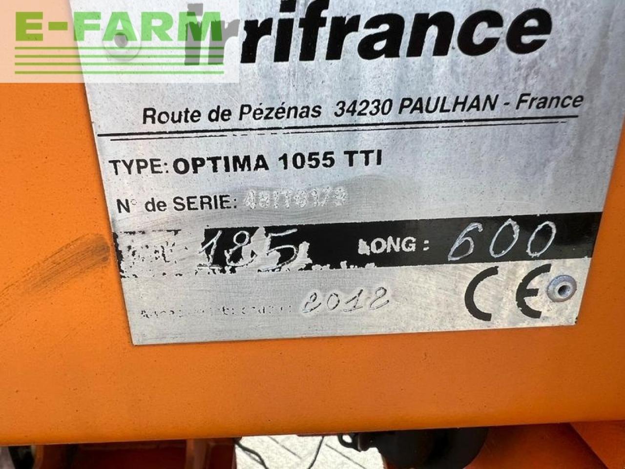 Beregnungsanlage typu Irrifrance optima 1055 tti 125-600, Gebrauchtmaschine v ag BROEKLAND (Obrázok 6)