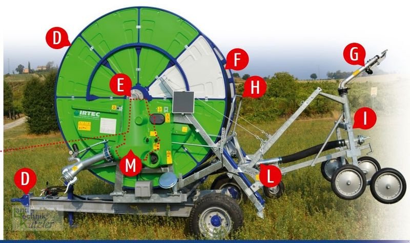 Beregnungsanlage от тип Irtec IRTEC Regenmaschine GI/F8 120-540, Neumaschine в Deutsch-Wagram (Снимка 2)