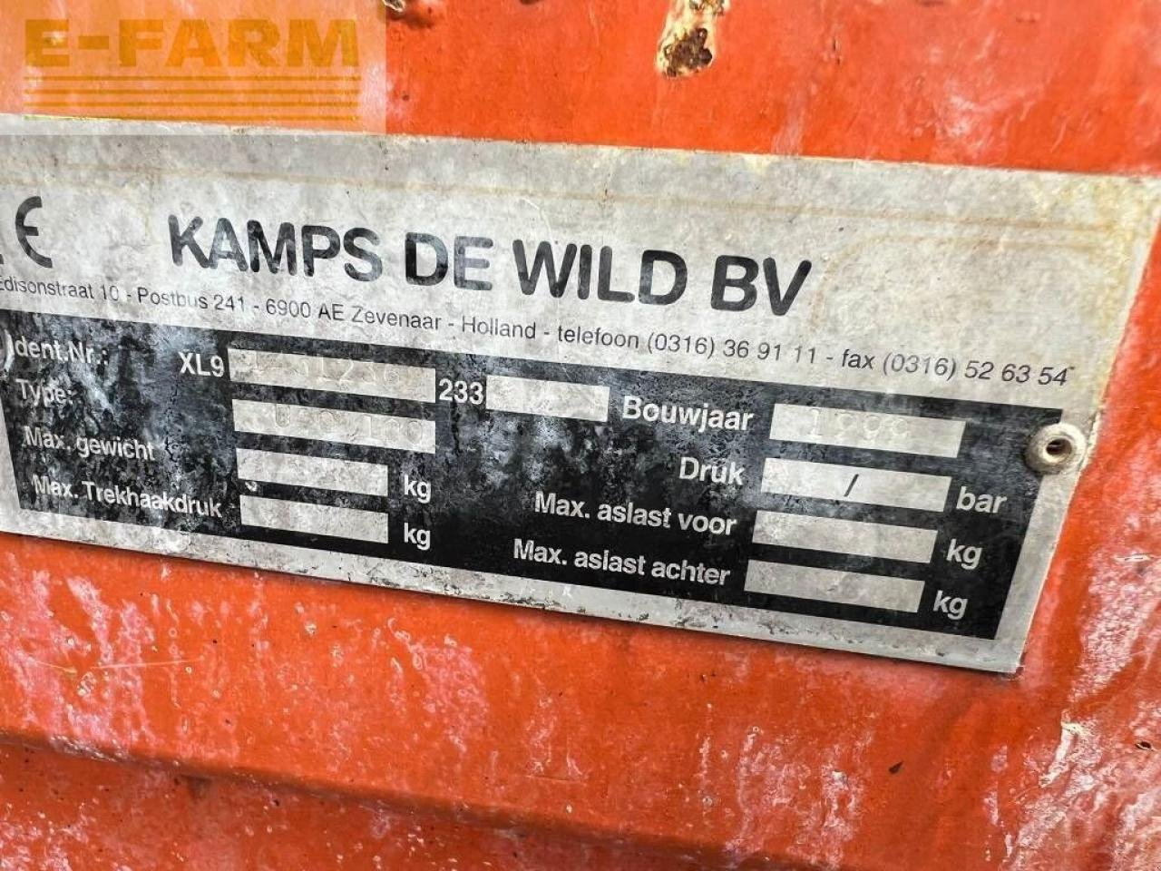 Beregnungsanlage des Typs Kaweco haspel 100-300, Gebrauchtmaschine in ag BROEKLAND (Bild 13)