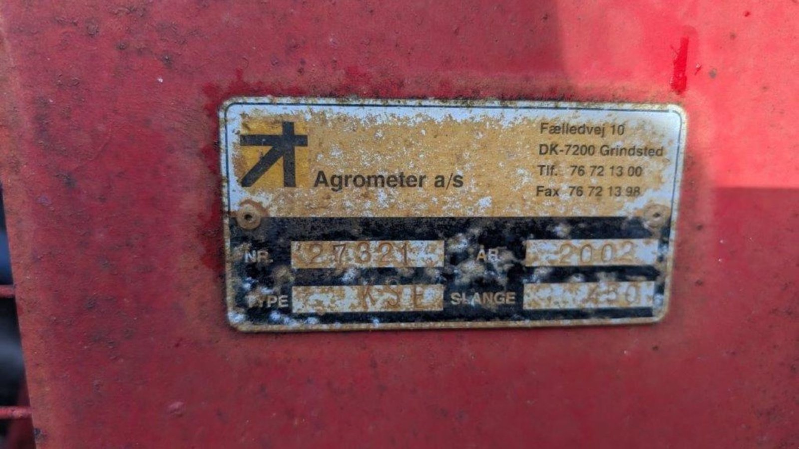 Beregnungsanlage Türe ait Omme KSE 110X450 kse, Gebrauchtmaschine içinde Tinglev (resim 8)