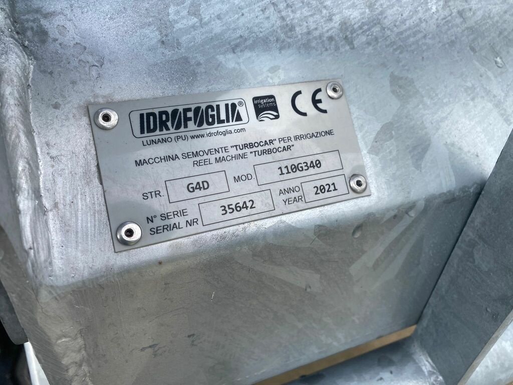 Beregnungsanlage des Typs Sonstige Idrofoglia 110/340 beregeningshaspel, Gebrauchtmaschine in Boekel (Bild 8)