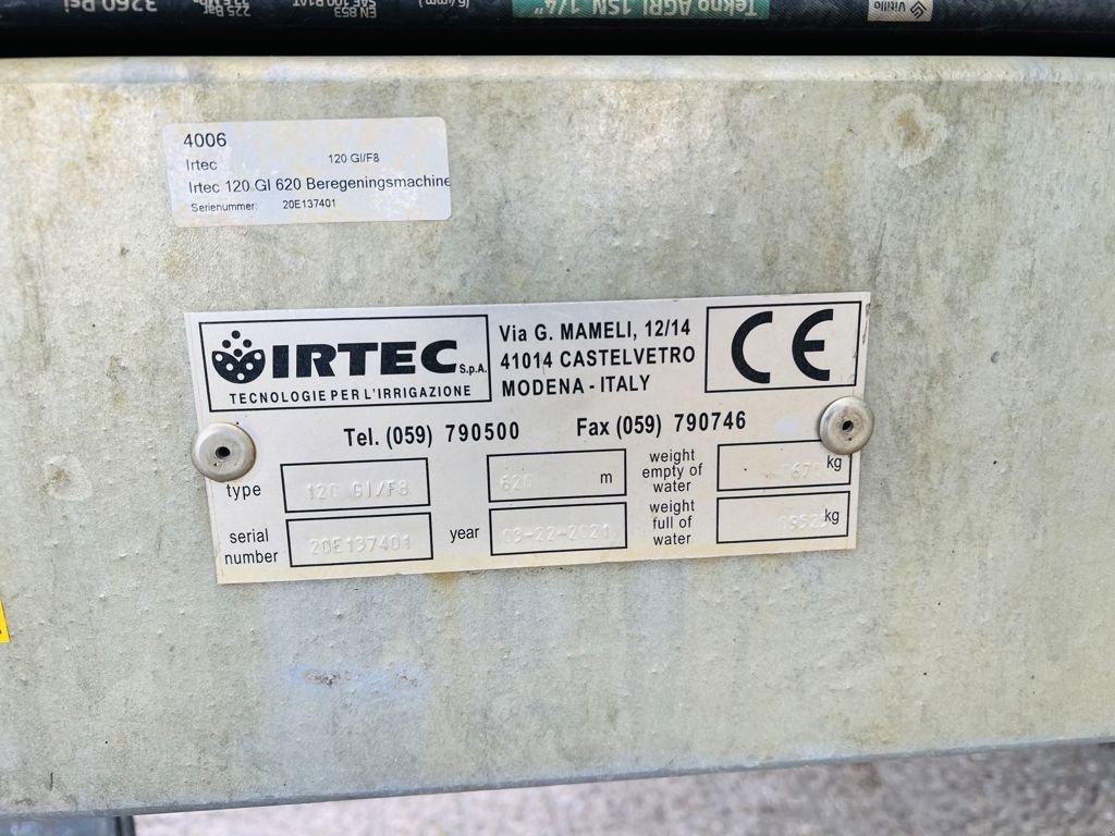 Beregnungsanlage του τύπου Sonstige Irtec 120 GI/F8, Neumaschine σε Coevorden (Φωτογραφία 9)