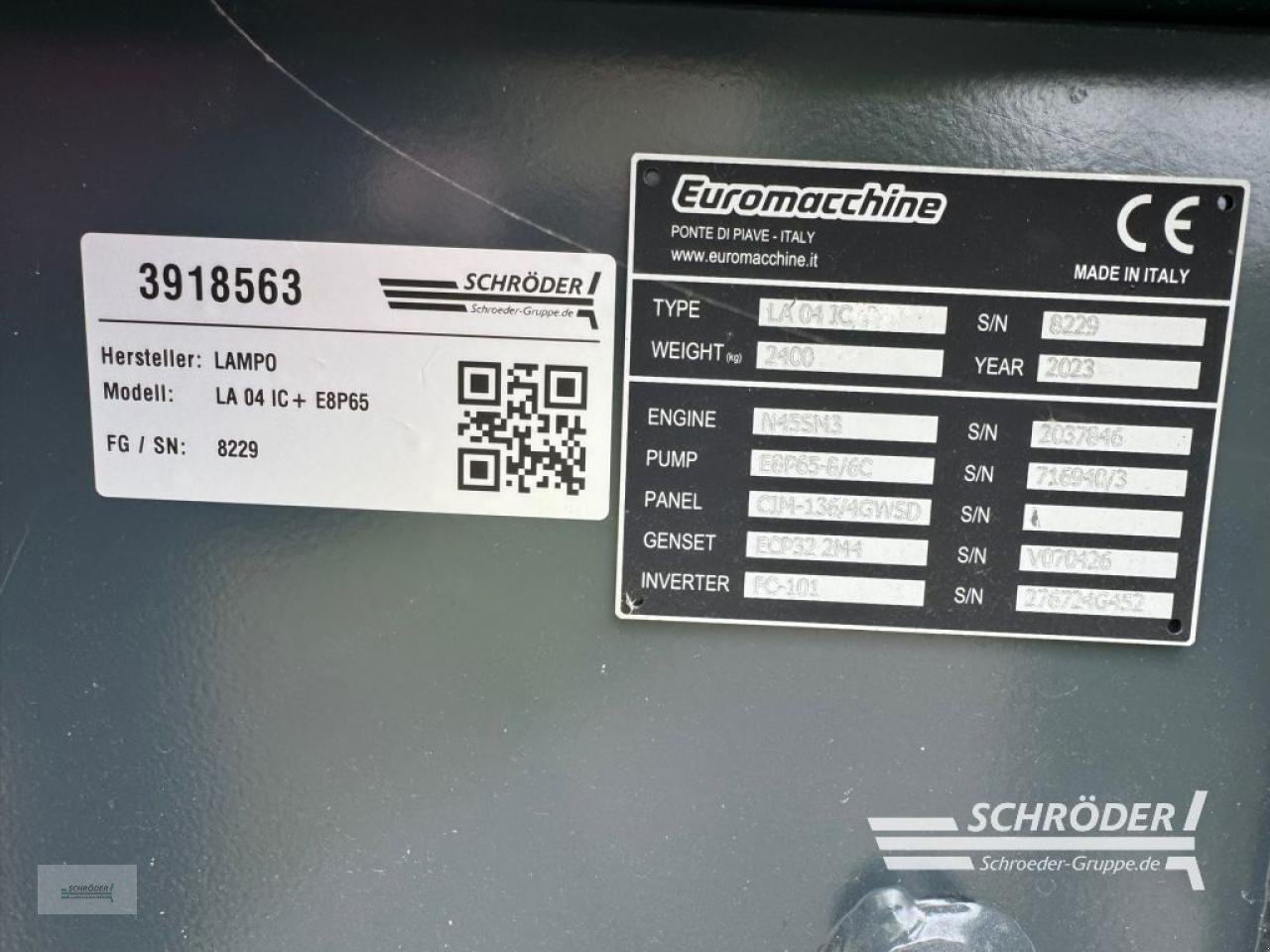 Beregnungsanlage typu Sonstige LA 04 IC+ E8P65, Neumaschine v Langförden (Obrázok 2)