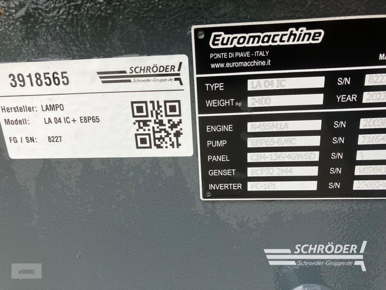 Beregnungsanlage tip Sonstige LA 04 IC+ E8P65, Neumaschine in Langförden (Poză 4)