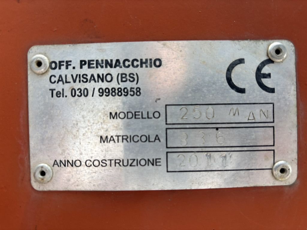 Beregnungsanlage του τύπου Sonstige Palazzani 250 MAN, Gebrauchtmaschine σε Wierden (Φωτογραφία 7)