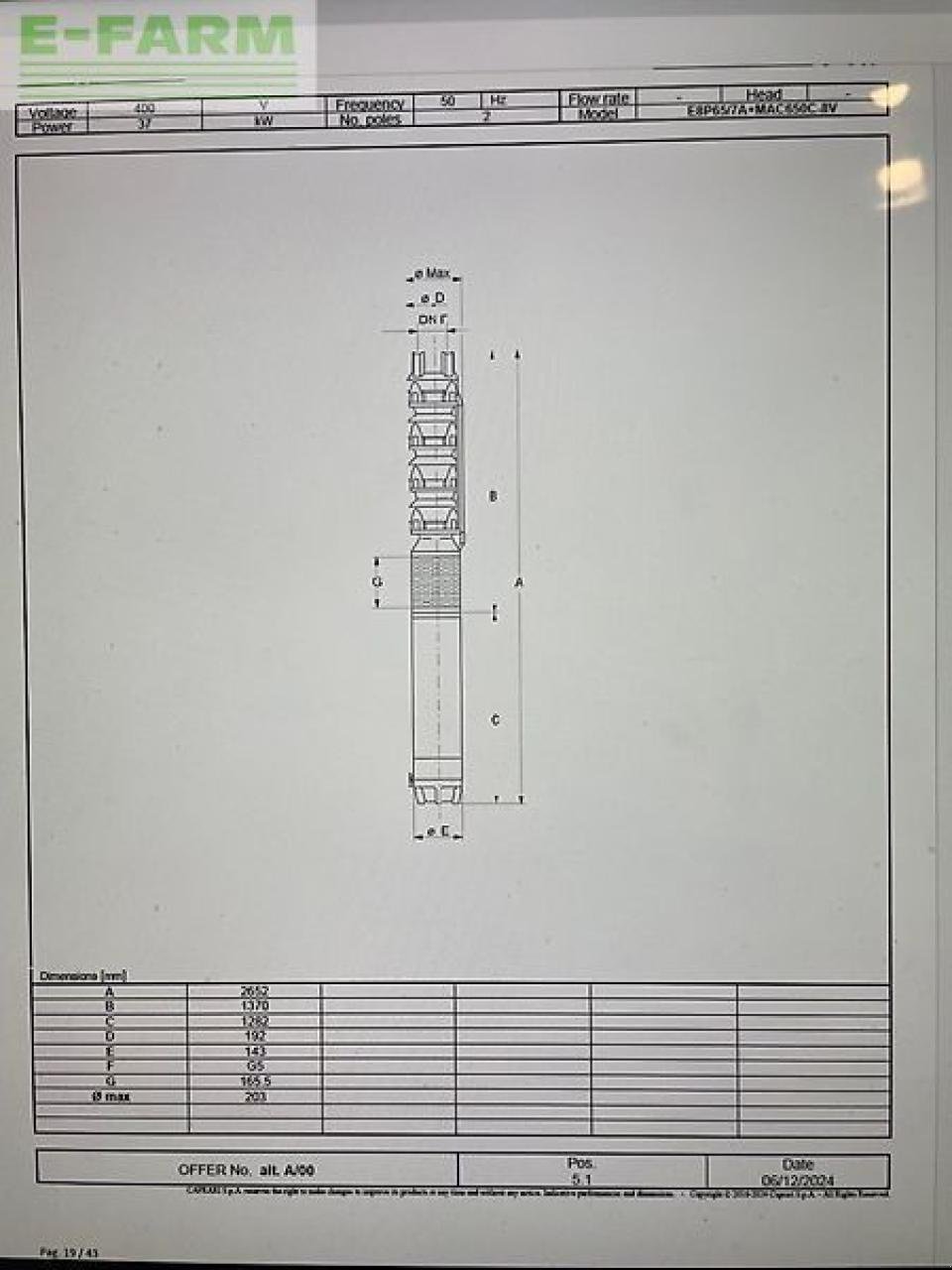 Beregnungsanlage del tipo Sonstige pompgroep met 1 electropomp, Gebrauchtmaschine en gg VEGHEL (Imagen 5)