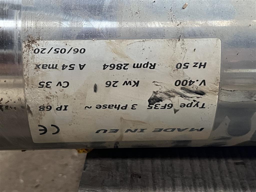 Beregnungspumpe типа Sonstige 35 HK dykpumpe 8”, Gebrauchtmaschine в Tønder (Фотография 2)