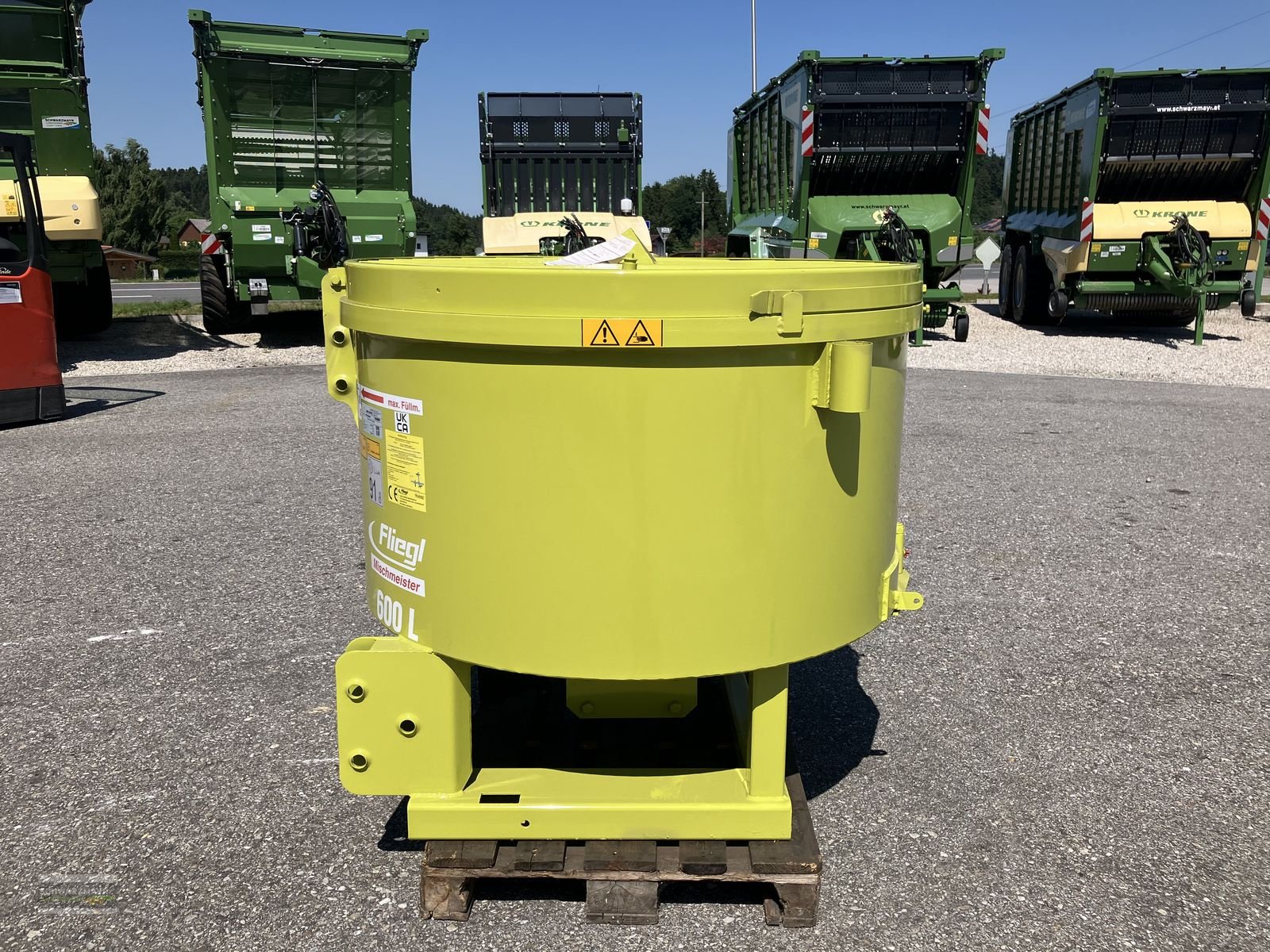 Betonmischer del tipo Fliegl AgroCenter Favorite 600lt., Neumaschine In Gampern (Immagine 3)