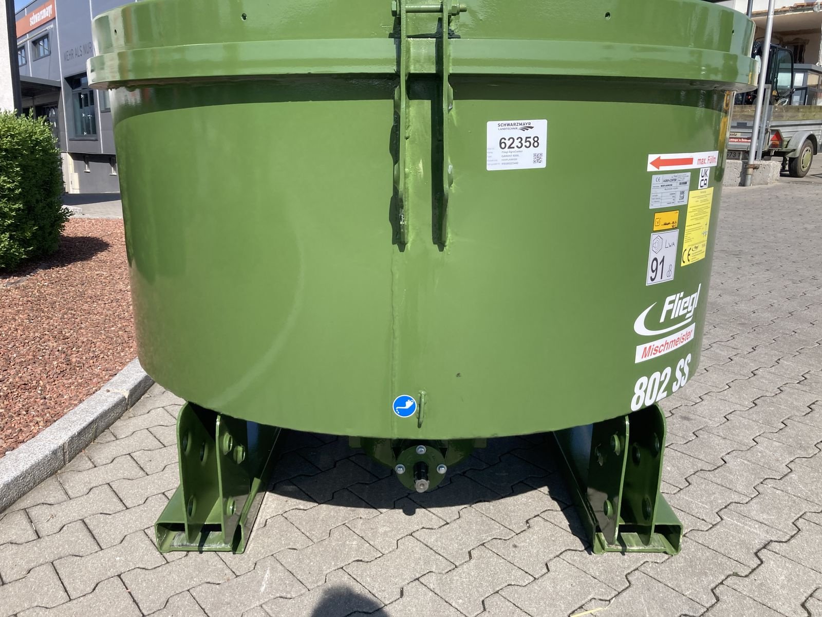 Betonmischer des Typs Fliegl AgroCenter Favorite 800lt., Neumaschine in Schlitters (Bild 10)