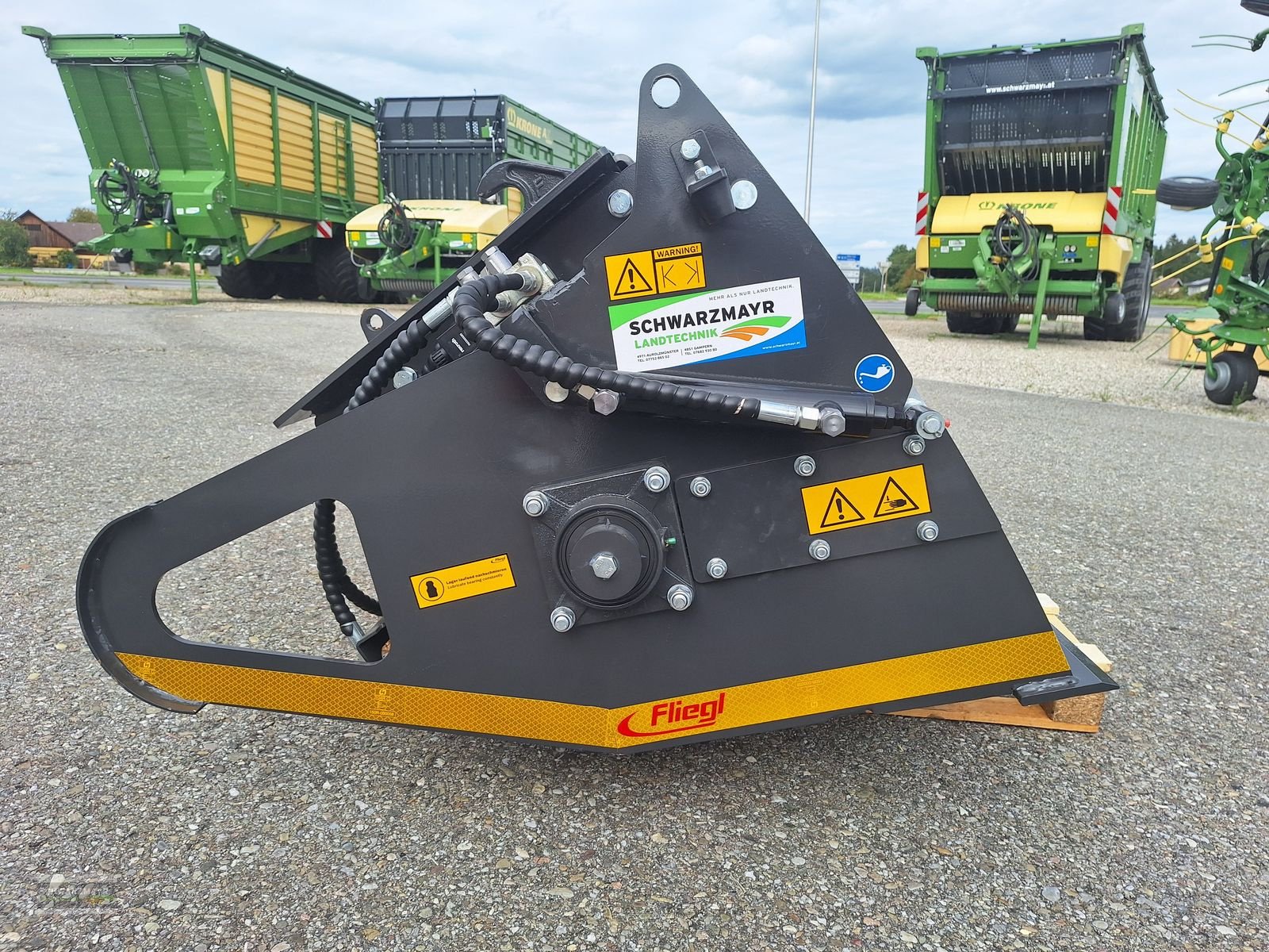 Betonmischer des Typs Fliegl Betonmischschaufel 350L, Gebrauchtmaschine in Aurolzmünster (Bild 16)