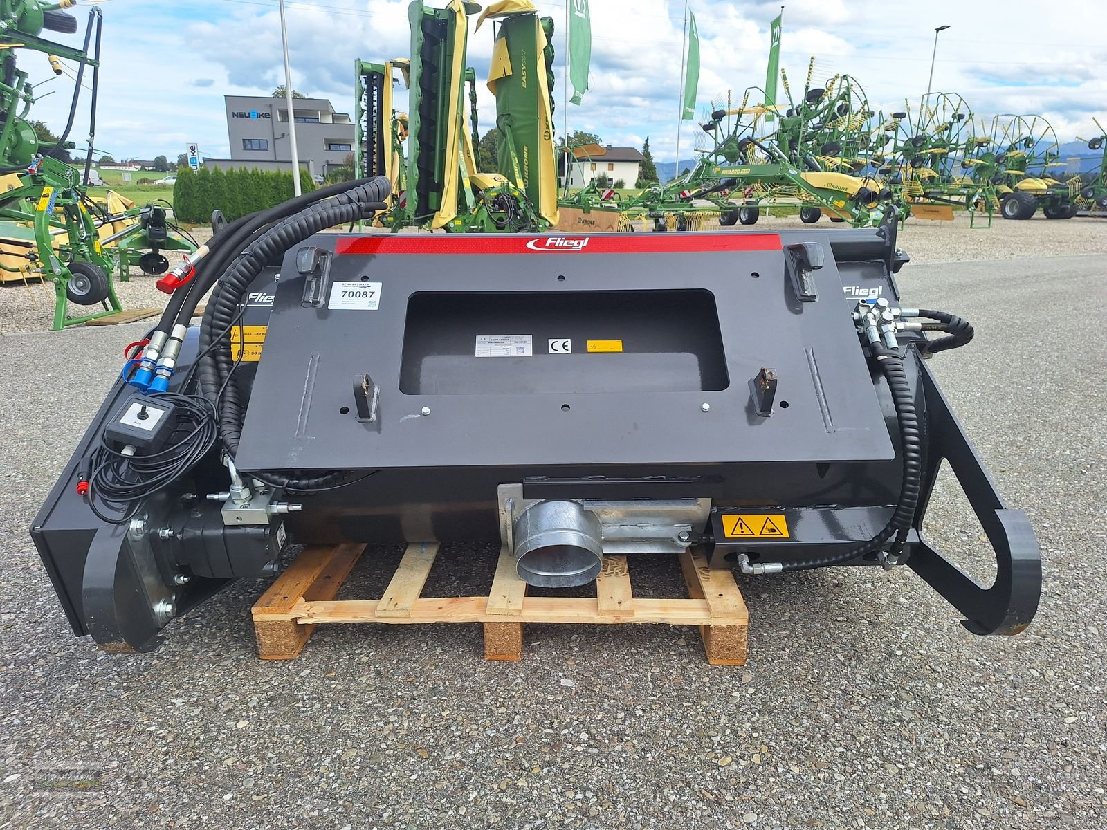 Betonmischer des Typs Fliegl Betonmischschaufel 350L, Gebrauchtmaschine in Aurolzmünster (Bild 8)