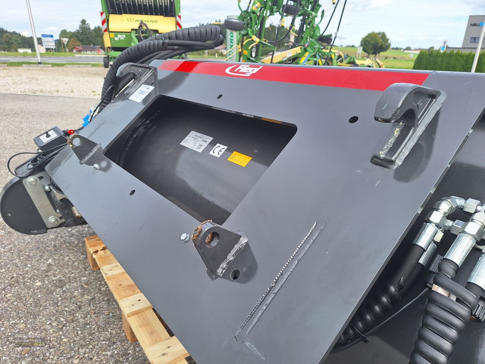 Betonmischer des Typs Fliegl Betonmischschaufel 350L, Gebrauchtmaschine in Aurolzmünster (Bild 19)