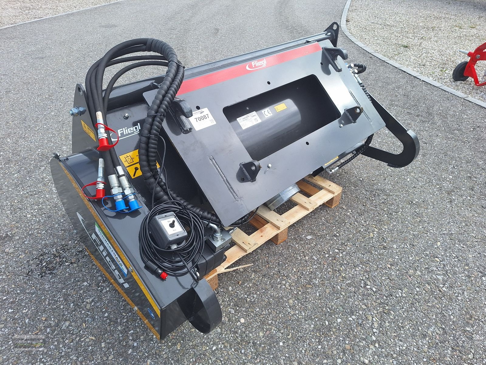 Betonmischer des Typs Fliegl Betonmischschaufel 350L, Gebrauchtmaschine in Aurolzmünster (Bild 7)