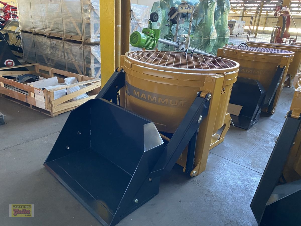 Betonmischer des Typs Mammut TM 125SF, Neumaschine in Kötschach (Bild 6)