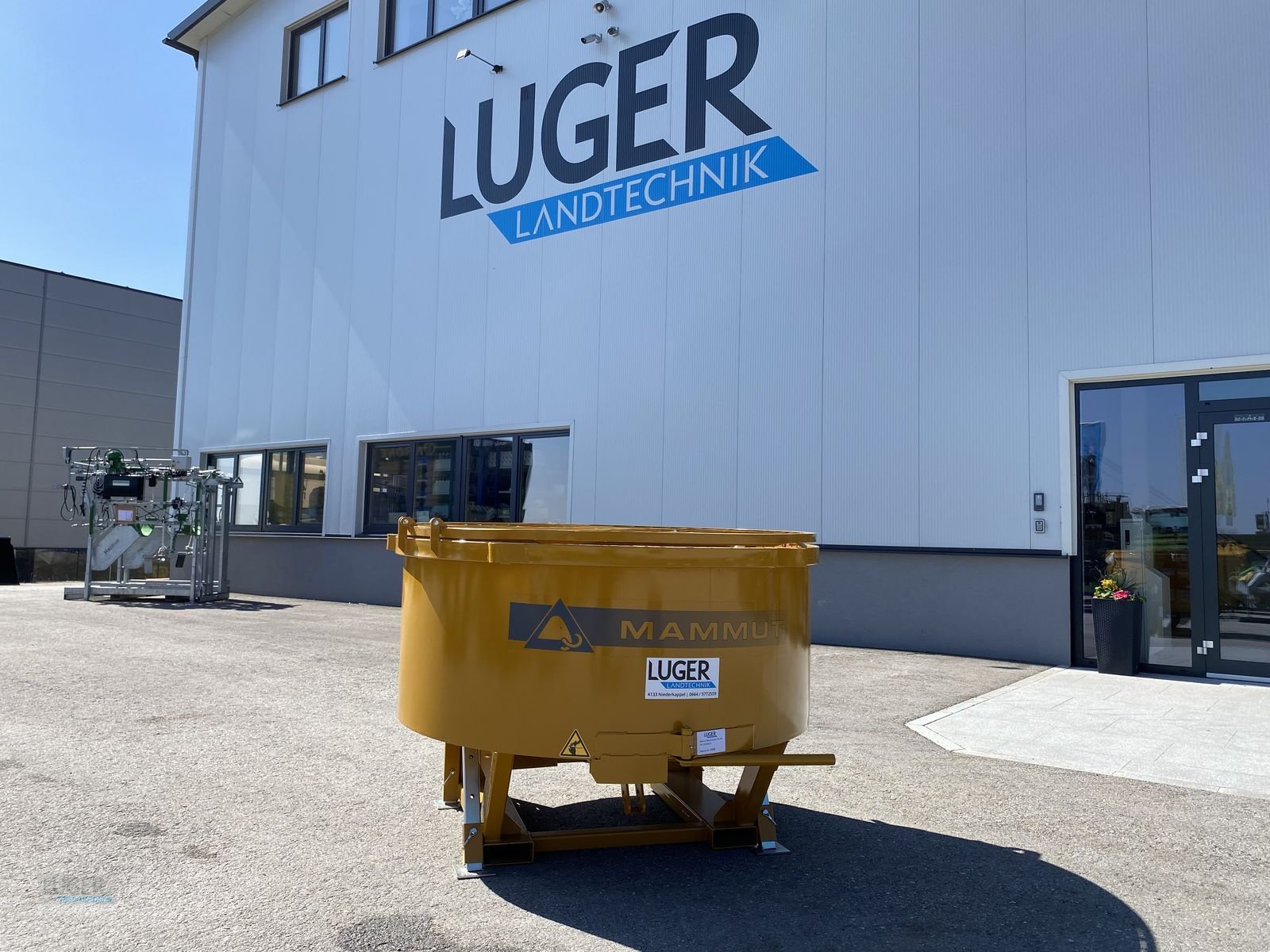 Betonmischer typu Mammut TM 150, Neumaschine v Niederkappel (Obrázek 1)