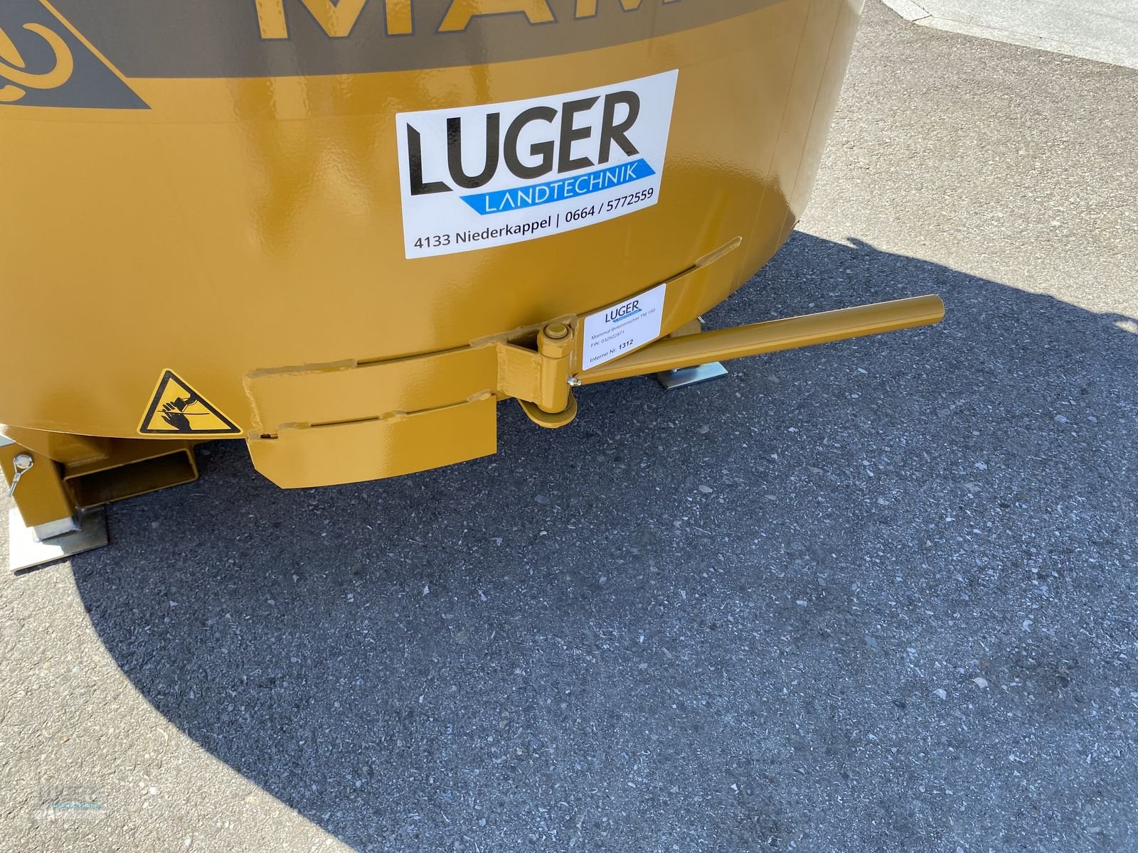 Betonmischer typu Mammut TM 150, Neumaschine v Niederkappel (Obrázek 3)