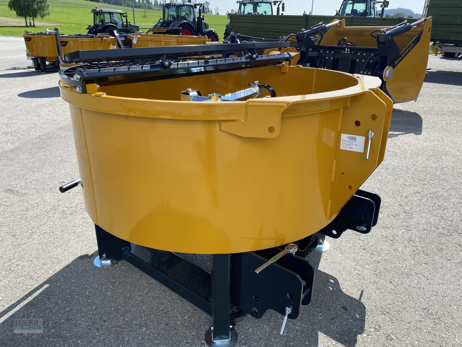 Betonmischer des Typs Mammut TM 150, Neumaschine in Niederkappel (Bild 7)