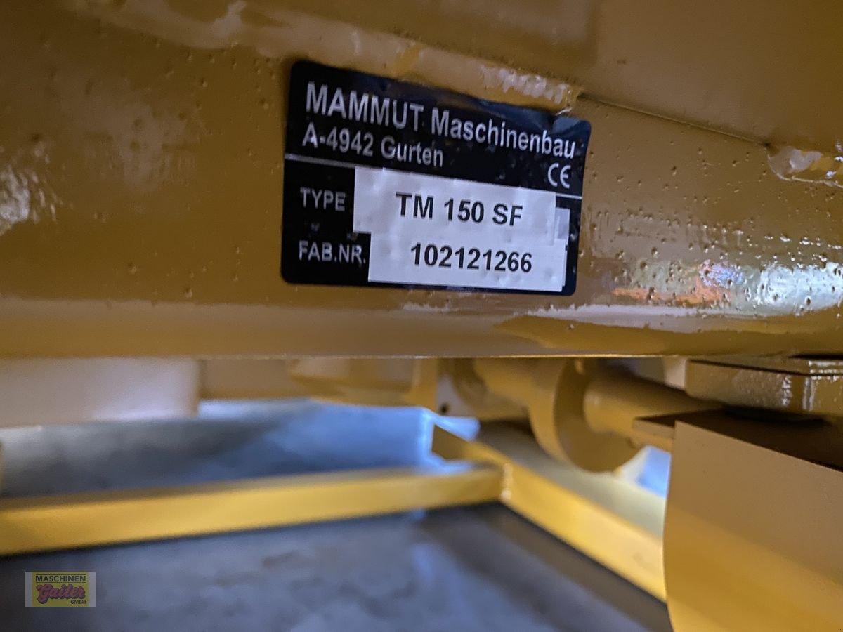 Betonmischer des Typs Mammut TM 150SF, Neumaschine in Kötschach (Bild 3)