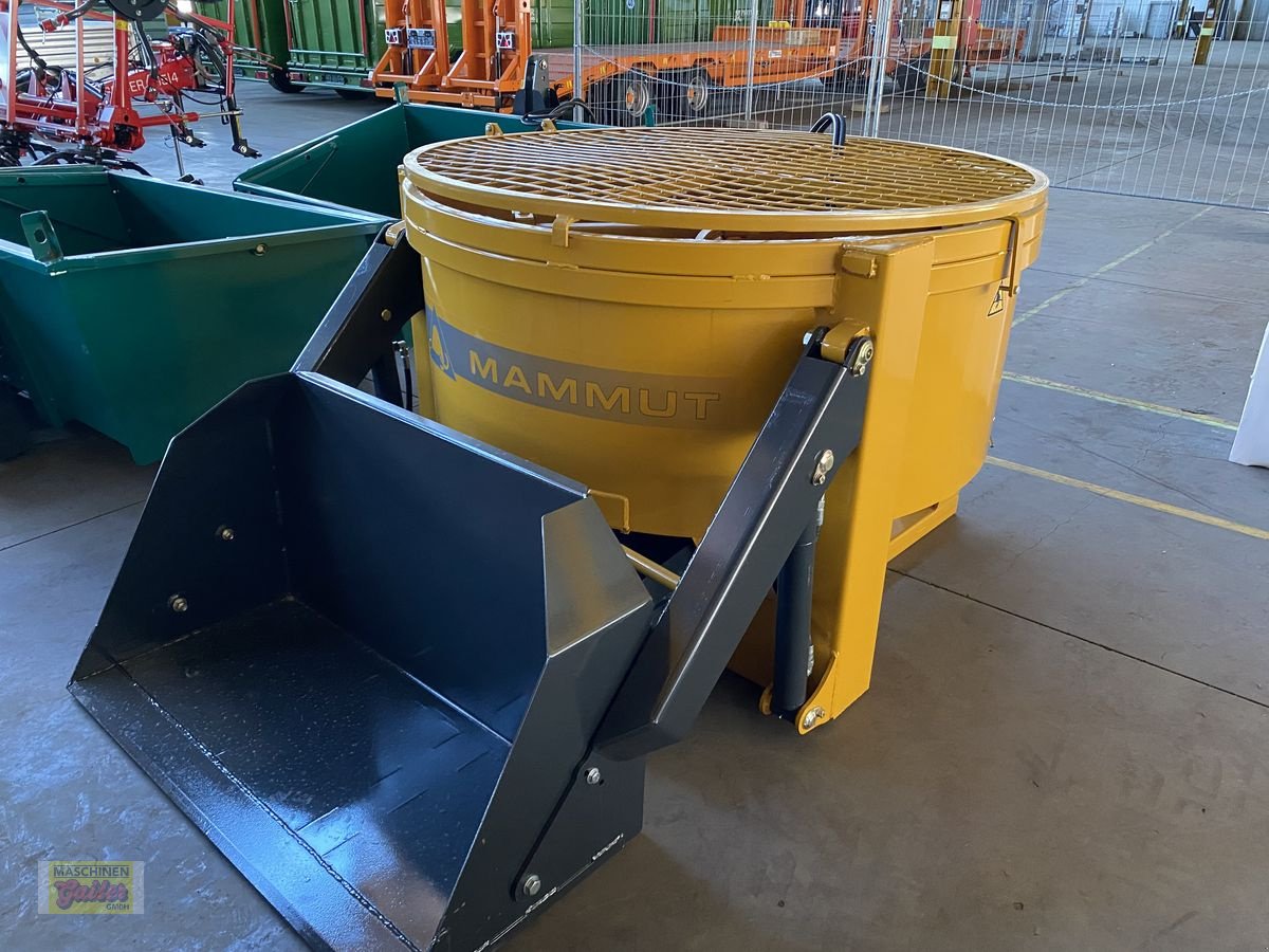 Betonmischer des Typs Mammut TM 150SF, Neumaschine in Kötschach (Bild 1)
