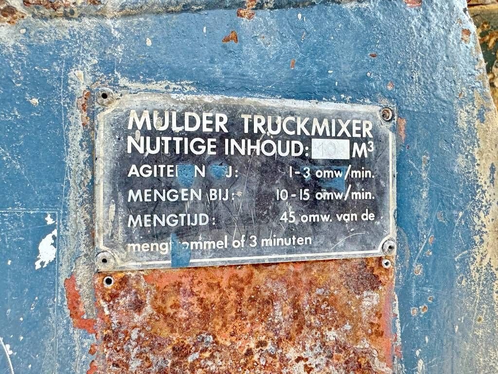 Betonmischer typu Sonstige MULDER MIXER DESU100Z - 10m&sup3;, Gebrauchtmaschine v Veldhoven (Obrázek 11)