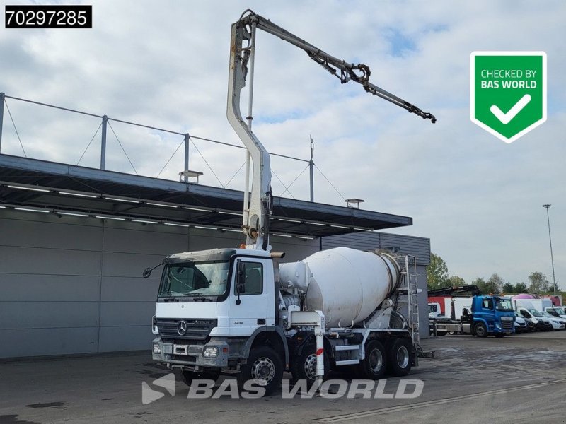 Betonpumpe του τύπου Sonstige Mercedes Benz Actros 3241 8X4 7m3 Putzmeister Mixer Big-Axle Steelsuspension A, Gebrauchtmaschine σε Veghel (Φωτογραφία 1)
