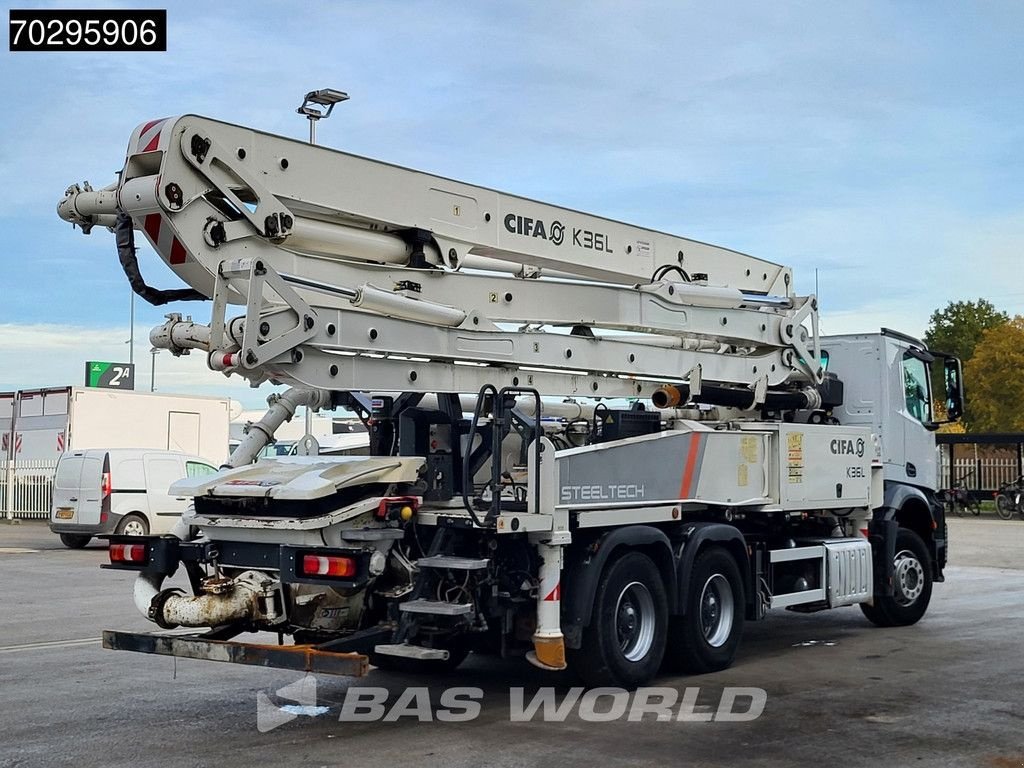 Betonpumpe typu Sonstige Mercedes Benz Arocs 2640 6X4 36mtr CIFA K36L-HP168EC 4 arm Automatic Big-Axle, Gebrauchtmaschine v Veghel (Obrázok 10)
