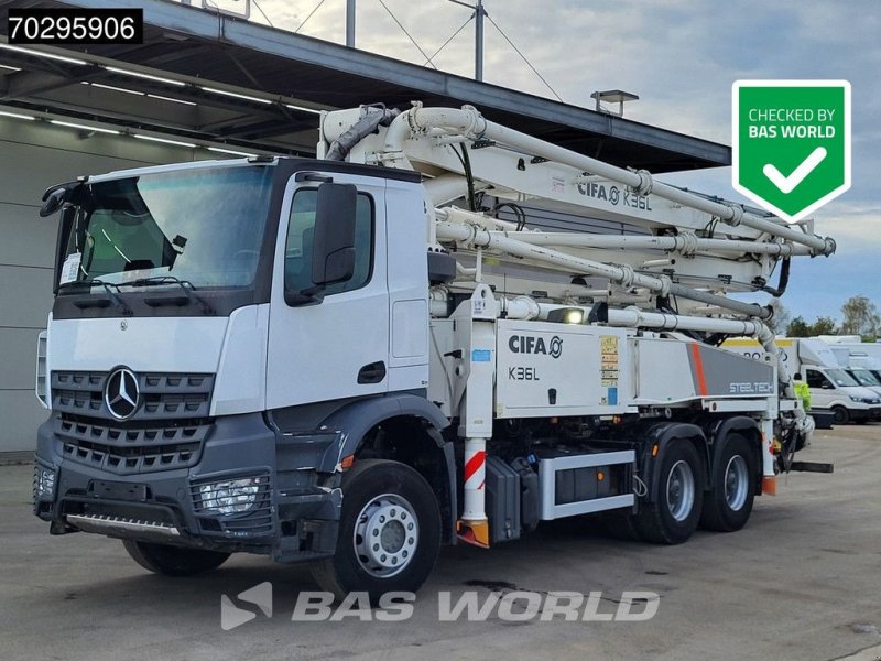 Betonpumpe du type Sonstige Mercedes Benz Arocs 2640 6X4 36mtr CIFA K36L-HP168EC 4 arm Automatic Big-Axle, Gebrauchtmaschine en Veghel (Photo 1)