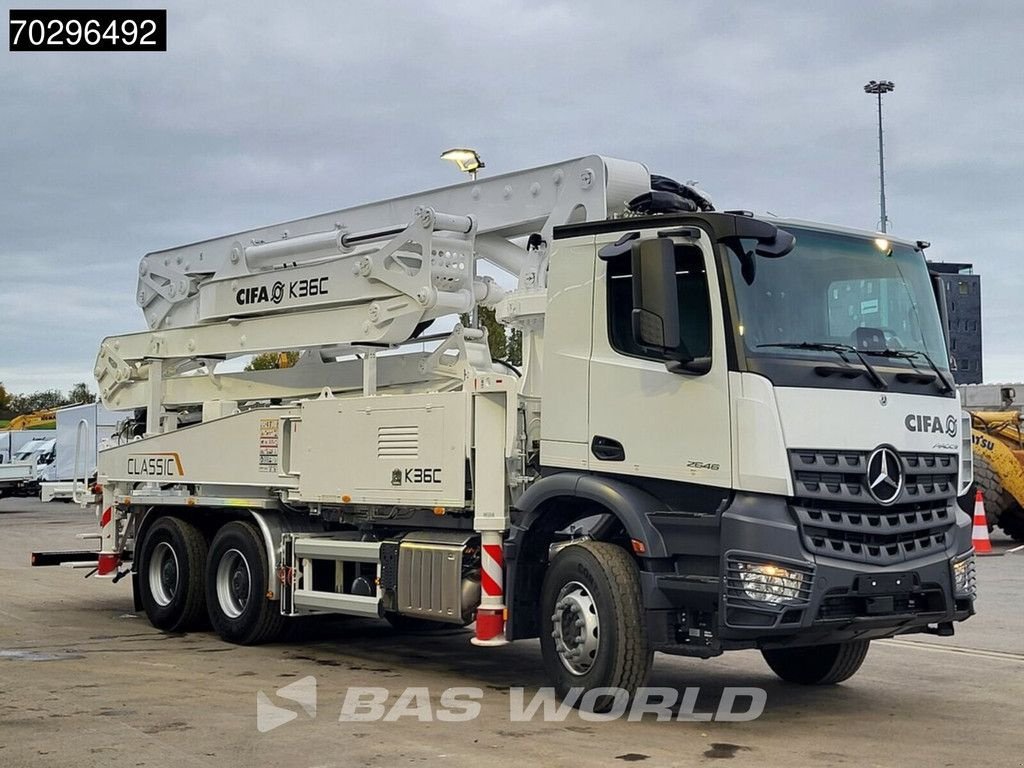 Betonpumpe typu Sonstige Mercedes Benz Arocs 2646 6X4 NEW! 36 meter Concrete Pump CIFA K36C-PU17080 Aut, Neumaschine v Veghel (Obrázok 9)