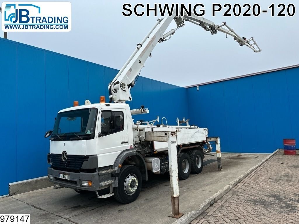 Betonpumpe tip Sonstige Mercedes Benz Axor 2628 6x4, Leaf suspension, SCHWING P2020-120, Gebrauchtmaschine in Ede (Poză 1)