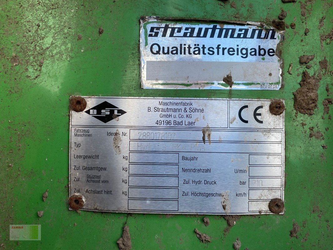 Blockschneider typu Strautmann Hydrofox HK4 Plus, Gebrauchtmaschine w Risum-Lindholm (Zdjęcie 13)