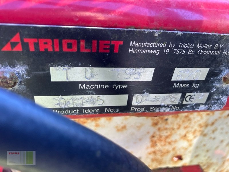 Blockschneider типа Trioliet TU 195, Gebrauchtmaschine в Risum-Lindholm (Фотография 10)