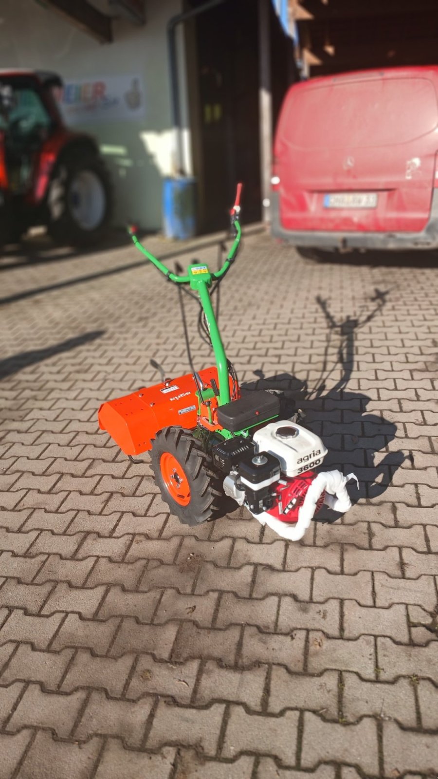 Bodenfräse des Typs Agria Einachser, Gartenfräse, Kombifräse, Agria, 3600 ,2+2, Neumaschine in Bad Kötzting (Bild 5)