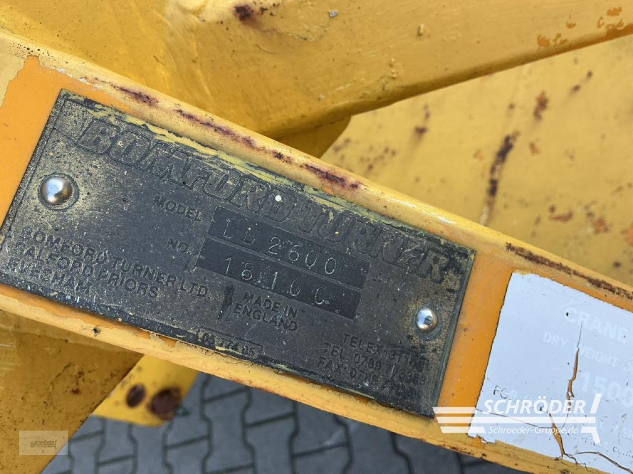 Bodenfräse typu Bomford DD 2600 DYNA DRIVE, Gebrauchtmaschine v Lastrup (Obrázek 12)