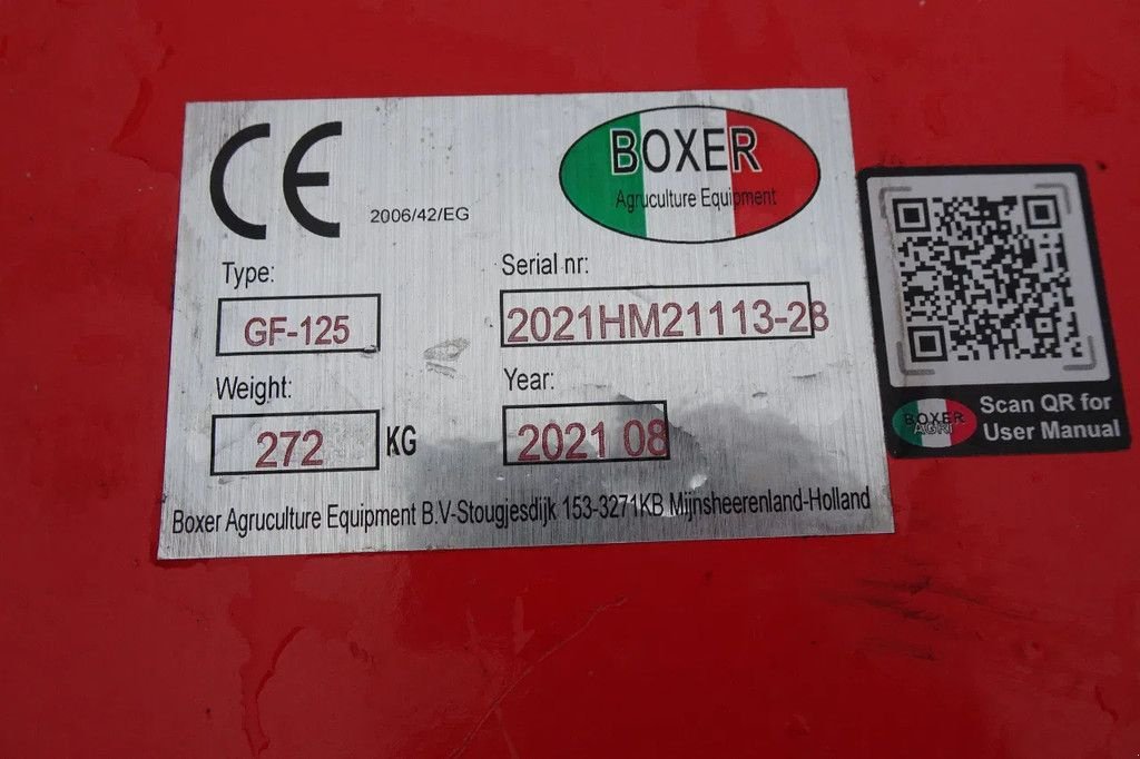 Bodenfräse of the type Boxer Grondfrees messenfrees GF125T, Gebrauchtmaschine in Losdorp (Picture 11)