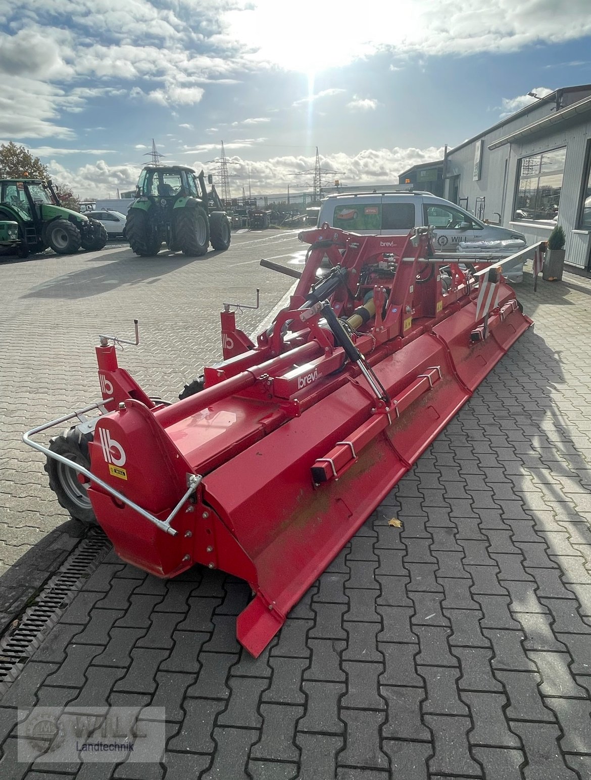 Bodenfräse des Typs Breviglieri Doble V 600 Plus, Gebrauchtmaschine in Rudendorf (Bild 3)