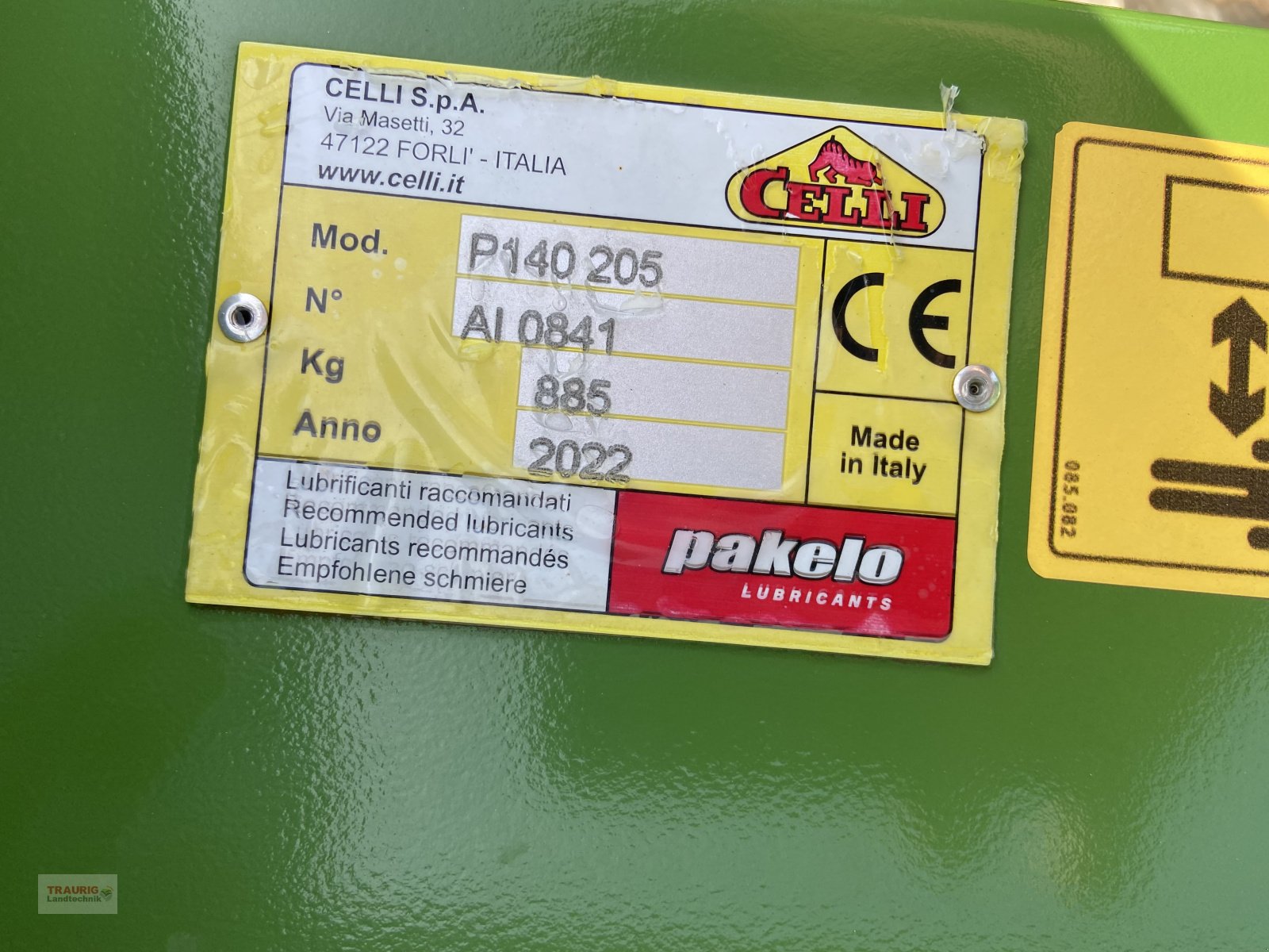 Bodenfräse tip Celli Pioneer 140-205, Neumaschine in Mainburg/Wambach (Poză 7)