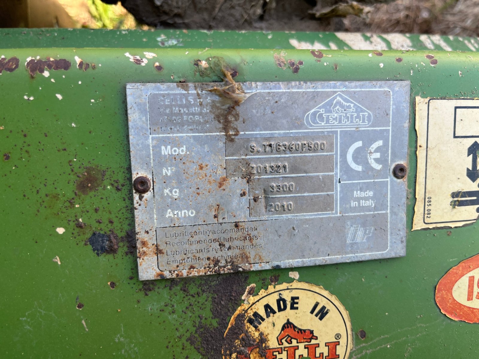 Bodenfräse Türe ait Celli Tiger 360 P/500, Gebrauchtmaschine içinde Dannstadt-Schauernheim (resim 10)