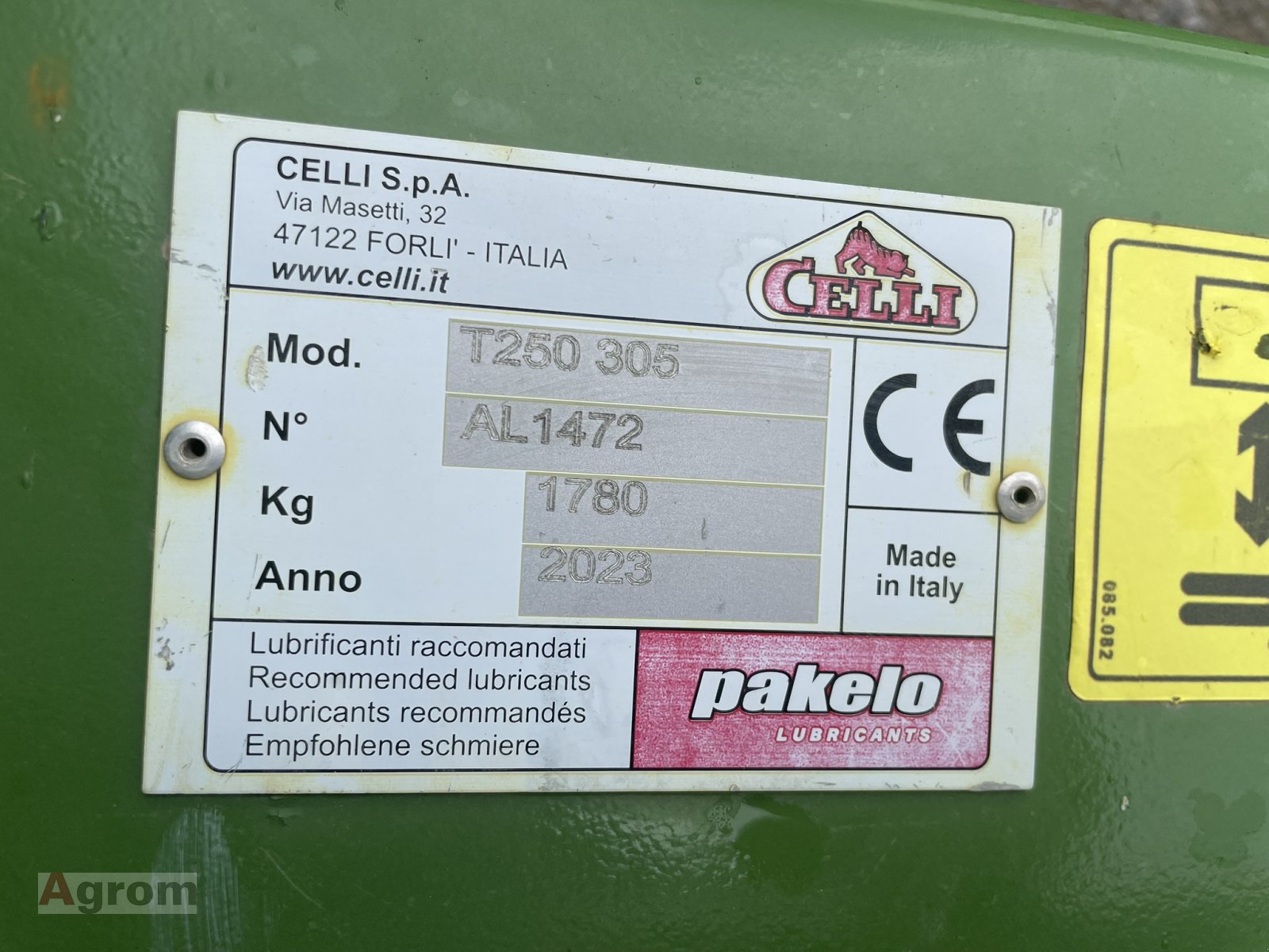 Bodenfräse typu Celli Tiger T250 - 305, Gebrauchtmaschine v Meißenheim-Kürzell (Obrázek 8)