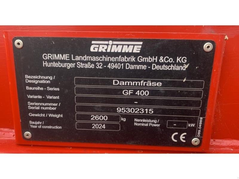 Bodenfräse za tip Grimme GF 400, Gebrauchtmaschine u ROYE (Slika 7)