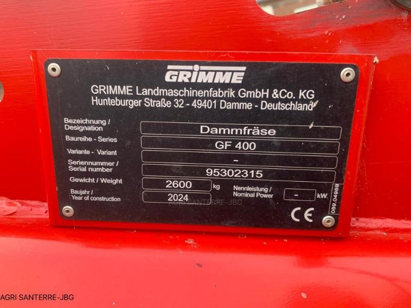 Bodenfräse typu Grimme GF 400, Gebrauchtmaschine v ROYE (Obrázok 9)