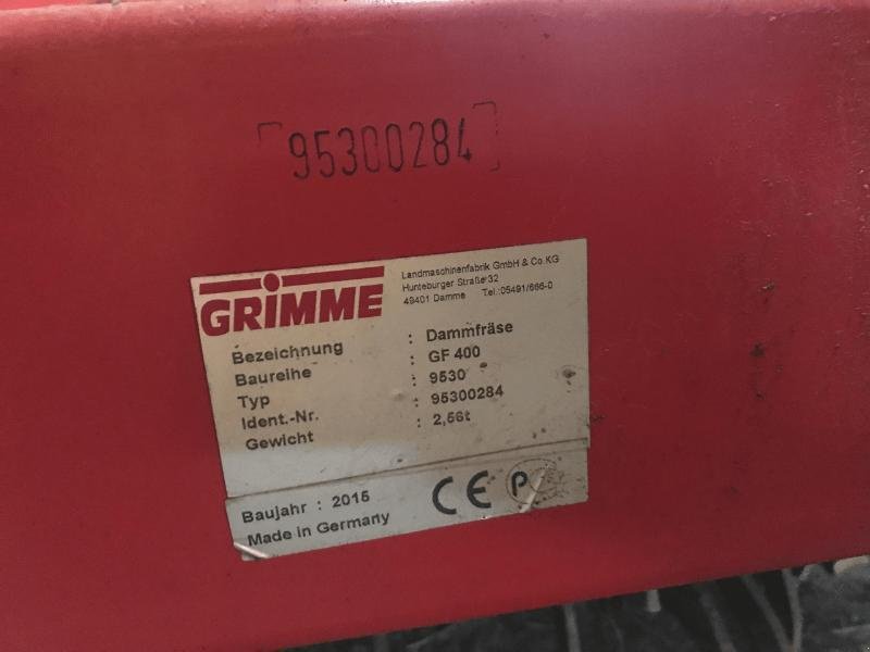 Bodenfräse van het type Grimme GF400, Gebrauchtmaschine in ESCAUDOEUVRES (Foto 6)