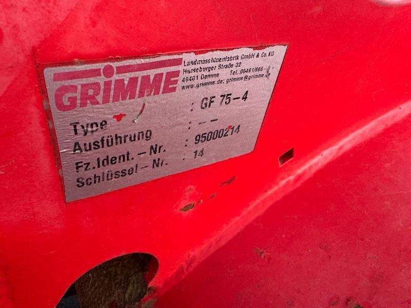 Bodenfräse от тип Grimme GF90-4, Gebrauchtmaschine в Wargnies Le Grand (Снимка 6)