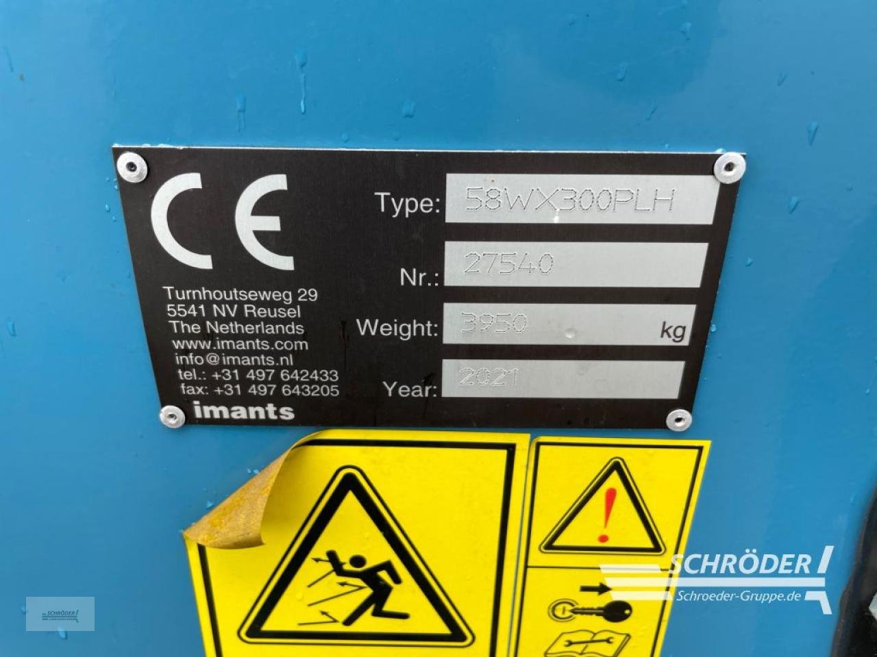 Bodenfräse des Typs Imants SPATENMASCHINE 58WX300PLH, Gebrauchtmaschine in Wildeshausen (Bild 18)