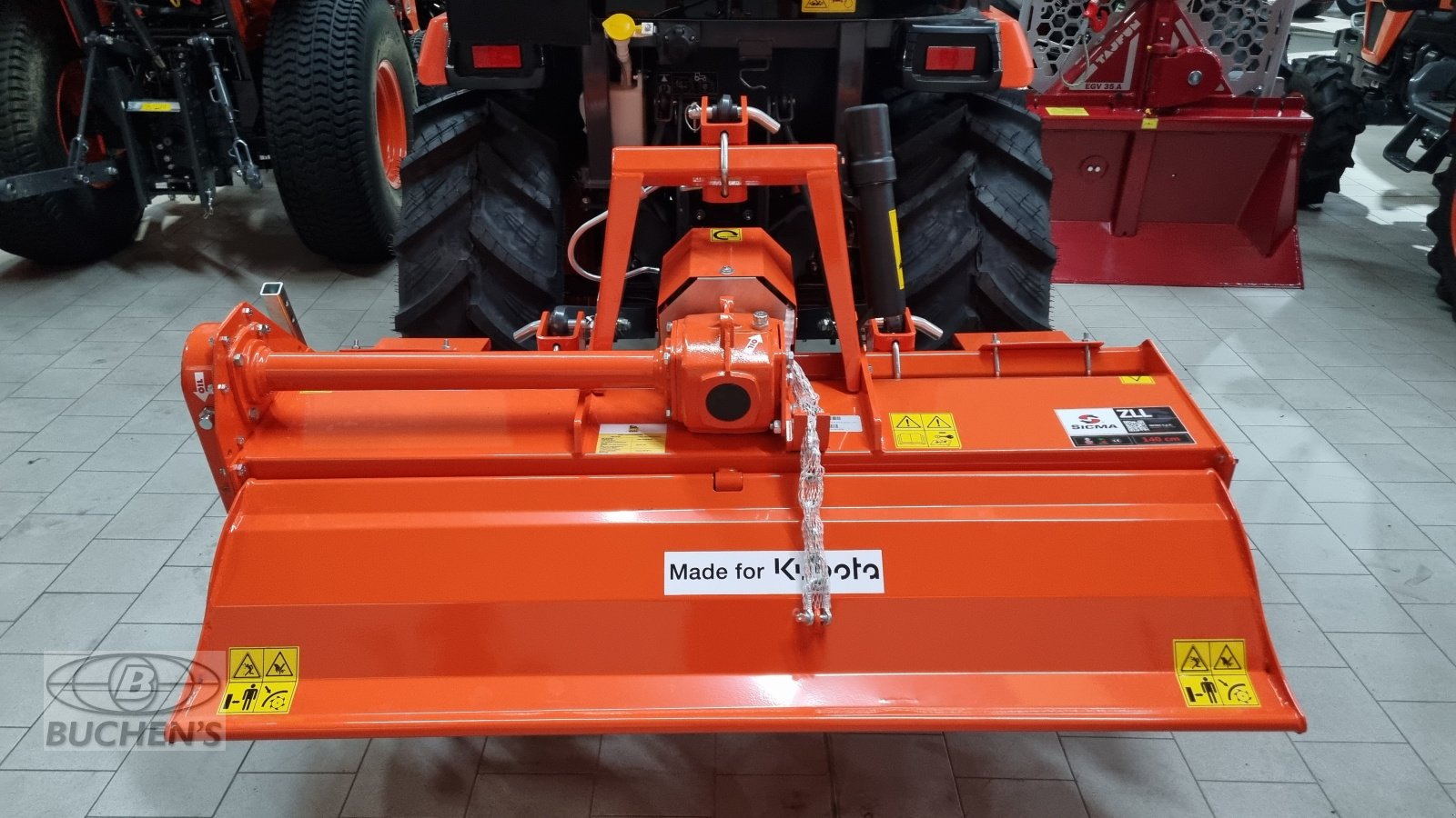 Bodenfräse des Typs Kubota ZLL140, Neumaschine in Olpe (Bild 3)