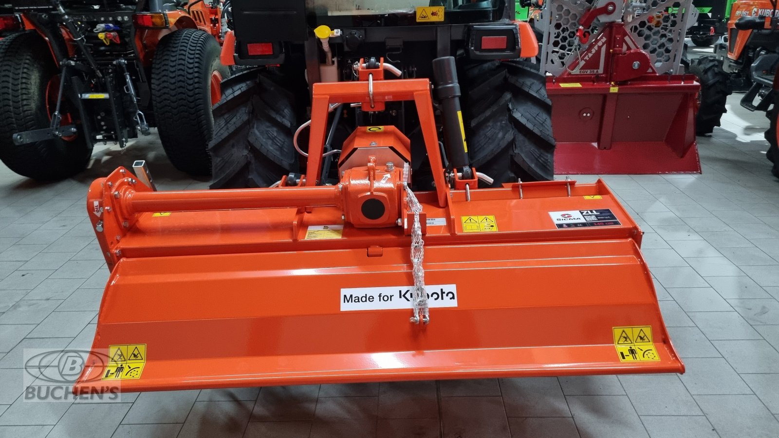 Bodenfräse des Typs Kubota ZLL140, Neumaschine in Olpe (Bild 4)