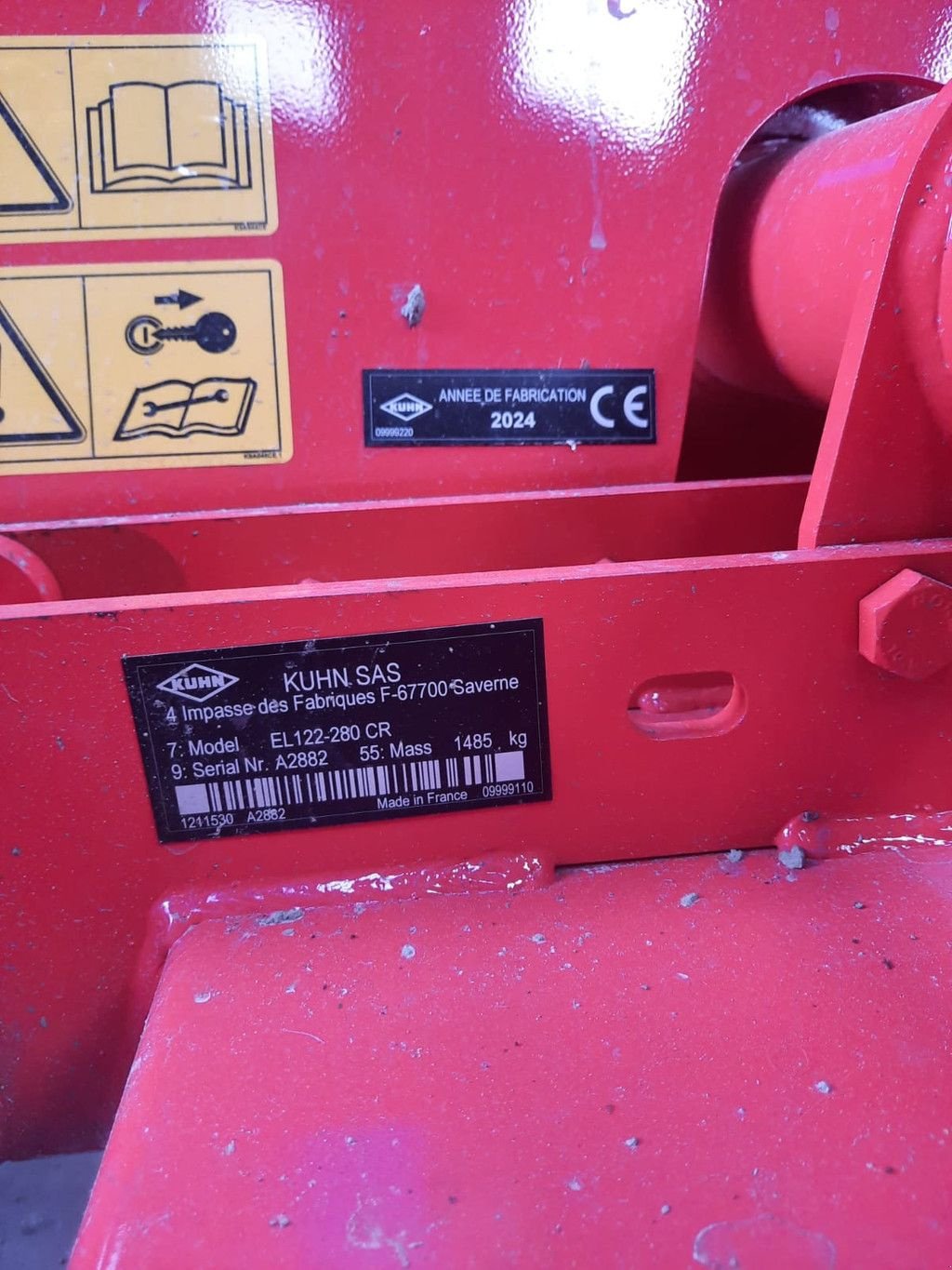 Bodenfräse of the type Kuhn EL122, Neumaschine in Wierden (Picture 2)